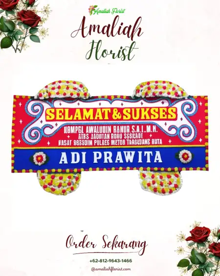 Papan Bunga Ucapan Selamat Andamui